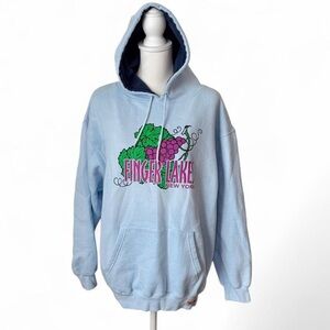 Vintage Finger Lakes New York Hoodie